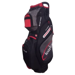 Fearless Deluxe 14 Way Cart Bag - Black/Grey/Red