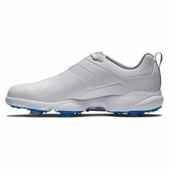 FootJoy EComfort Golf Shoes - White/Grey/Black 57702