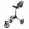 Bag Boy TriSwivel 2 Pushcart - Silver/Black -Shoes Shop 0004 TriSwivel II PushCart SilverBlack Right