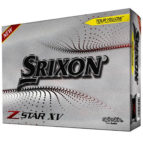 Srixon Z Star XV Yellow Golf Ball 2 Srixon Z Star XV Yellow Golf Ball