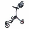 Bag Boy TriSwivel 2 Pushcart - Black/Red -Shoes Shop 0005 TriSwivel II PushCart MatteBlack Red Right