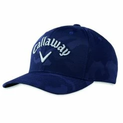 Callaway Camo Snapback Cap - Navy