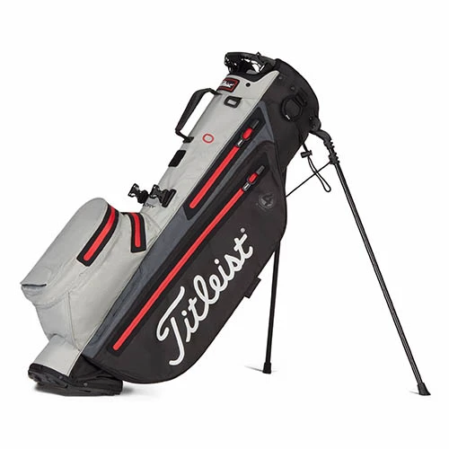 Titleist Players 4 StaDry Stand Bag - Black/Grey/Red 3 Titleist Players 4 StaDry Stand Bag - Black/Grey/Red