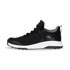 Puma Men's Fusion EVO Golf Shoes -Shoes Shop Black Quiet Shade 1 71023.1659103711