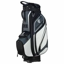 Cleveland Friday Cart Bag - Charcoal/White/Black
