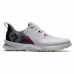 FootJoy Fuel Golf Shoes - White/Navy/Red 55452