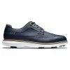 FootJoy Traditions Wing Tip Golf Shoes - Blue Chip Navy 57911 -Shoes Shop FJ 57911 01