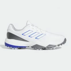 Adidas JNR S2G Shoes - White/Silver/Blue GZ2178