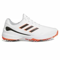 Adidas ZG23 Golf Shoes - White/Black/Red HP2223