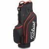 Titleist Cart 14 Bag - Black/Black/Red 1 Titleist Cart 14 Bag - Black/Black/Red -Shoes Shop TB22CT6 006 01