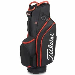 Titleist Cart 14 Bag - Black/Black/Red
