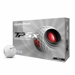 TaylorMade TP5X 2021 Golf Ball - White
