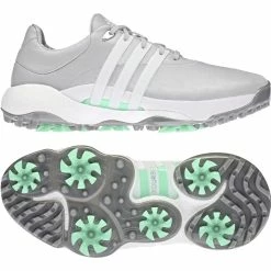 ADIDAS Women's Tour360 22 Golf Shoes -Shoes Shop adidas womens tour360 infinity golf shoes grey two white pulse mint 03 31702.1641228722