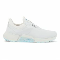 ECCO Men's Biom H4 Golf Shoes -Shoes Shop ecco biom h4 golf shoes white light blue 01 48185.1662670387