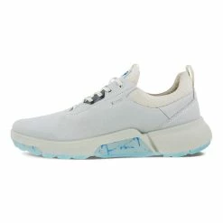 ECCO Men's Biom H4 Golf Shoes -Shoes Shop ecco biom h4 golf shoes white light blue 04 52696.1662670387