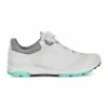 ECCO Women's Biom Hybrid 3 BOA Golf Shoes - White/Emerald -Shoes Shop ecco womens biom hybrid 3 boa golf shoes white emerald white emerald 01 49555.1659548166
