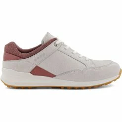 ECCO Women's Street Retro Golf Shoes - White/Quarry