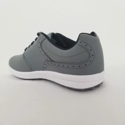 ETONIC Men's Reactive Grip Ultra Lite Spikeless Golf Shoes ST-1831 -Shoes Shop etonic reactive grip ultra lite spikeless golf shoes st 1831 grey black 06 76535.1659042130