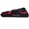 Fearless Deluxe Golf Travel Cover - Black/Red -Shoes Shop fearless deluxe travel cover red side