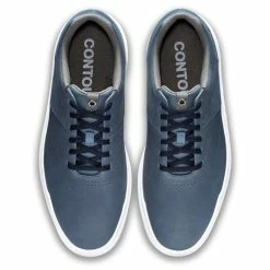 FootJoy Men's Contour Casual Golf Shoes -Shoes Shop footjoy contour casual golf shoes blue 03 80016.1632948155