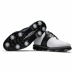 FootJoy Men's DryJoys Premiere Series Packard Golf Shoes -Shoes Shop footjoy dryjoys premiere series packard golf shoes white black 05 44801.1676576794