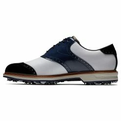 FootJoy Men's DryJoys Premiere Series Wilcox Golf Shoes -Shoes Shop footjoy dryjoys premiere series wilcox golf shoes navy white 02 48779.1679063037
