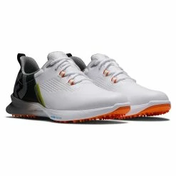 FootJoy Men's FJ Fuel Golf Shoes -Shoes Shop footjoy fj fuel golf shoes white black orange 05 42641.1664305173