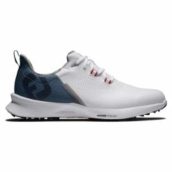 FootJoy Men's FJ Fuel Golf Shoes -Shoes Shop footjoy fj fuel golf shoes white blue fog red 01 69249.1664304220