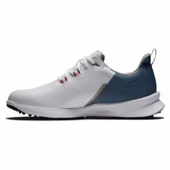 FootJoy Men's FJ Fuel Golf Shoes -Shoes Shop footjoy fj fuel golf shoes white blue fog red 02 45485.1664304221