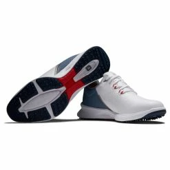 FootJoy Men's FJ Fuel Golf Shoes -Shoes Shop footjoy fj fuel golf shoes white blue fog red 06 74376.1664304221