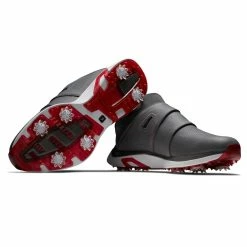 FootJoy Men's Hyperflex BOA Golf Shoes -Shoes Shop footjoy hyperflex boa golf shoes charcoal grey red 06 05696.1678113493