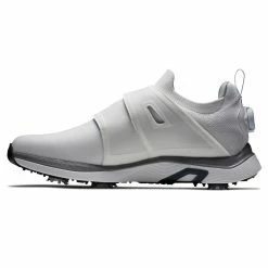 FootJoy Men's Hyperflex BOA Golf Shoes -Shoes Shop footjoy hyperflex boa golf shoes white grey 02 03994.1678113495