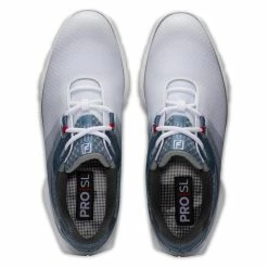 FootJoy Men's Pro SL Sport Golf Shoes -Shoes Shop footjoy pro sl sport golf shoes white blue fog 03 69203.1676579989