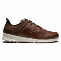FootJoy Men's Stratos Golf Shoes -Shoes Shop footjoy stratos golf shoes cognac brown 01 14501.1671654049