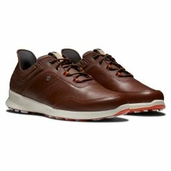 FootJoy Men's Stratos Golf Shoes -Shoes Shop footjoy stratos golf shoes cognac brown 05 52151.1671652285