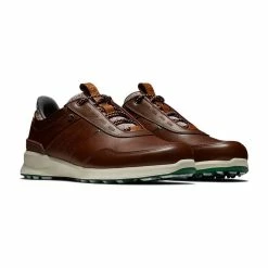 FootJoy Men's Stratos Golf Shoes - Previous Season Style -Shoes Shop footjoy stratos golf shoes cognac green 05 14256.1657651873