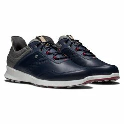 FootJoy Men's Stratos Golf Shoes -Shoes Shop footjoy stratos golf shoes navy grey 05 44123.1671652847