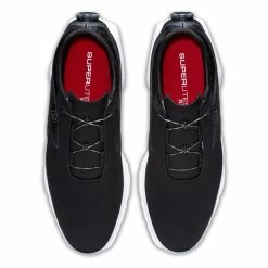 FootJoy Men's Superlites XP BOA Golf Shoes -Shoes Shop footjoy superlites xp boa golf shoes black white red 03 09493.1632948291