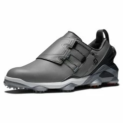 FootJoy Men's Tour Alpha BOA Golf Shoes -Shoes Shop footjoy tour alpha boa golf shoes gray charcoal orange 03 65060.1651760816