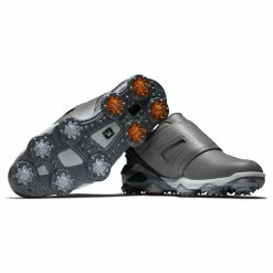 FootJoy Men's Tour Alpha BOA Golf Shoes -Shoes Shop footjoy tour alpha boa golf shoes gray charcoal orange 06 02204.1651760816