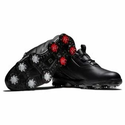 FootJoy Men's Tour Alpha Golf Shoes -Shoes Shop footjoy tour alpha golf shoes black charcoal red 06 47157.1667846566