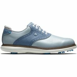 FootJoy Men's Traditions Golf Shoes -Shoes Shop footjoy traditions golf shoes gray white blue 01 96244.1669393021