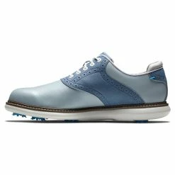 FootJoy Men's Traditions Golf Shoes -Shoes Shop footjoy traditions golf shoes gray white blue 02 84839.1668608815