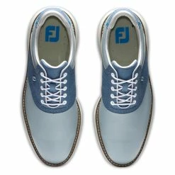 FootJoy Men's Traditions Golf Shoes -Shoes Shop footjoy traditions golf shoes gray white blue 03 41128.1636978217