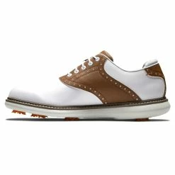 FootJoy Men's Traditions Golf Shoes -Shoes Shop footjoy traditions golf shoes white brown gray 02 76759.1668608807