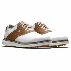 FootJoy Men's Traditions Golf Shoes -Shoes Shop footjoy traditions golf shoes white brown gray 05 07860.1668608813