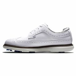 FootJoy Men's Traditions Golf Shoes -Shoes Shop footjoy traditions golf shoes white gray navy 02 51524.1668608792