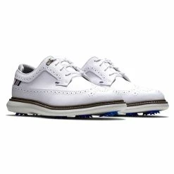 FootJoy Men's Traditions Golf Shoes -Shoes Shop footjoy traditions golf shoes white gray navy 05 41462.1636977356