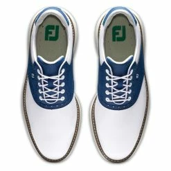 FootJoy Men's Traditions Golf Shoes -Shoes Shop footjoy traditions golf shoes white navy gray 03 29077.1669393223