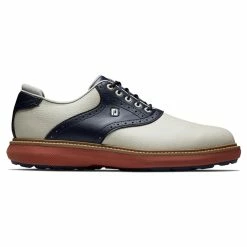 FootJoy Men's Traditions Spikeless Golf Shoes 26 FootJoy Men's Traditions Spikeless Golf Shoes -Shoes Shop footjoy traditions spikeless golf shoes tan navy 01 35018.1678140726